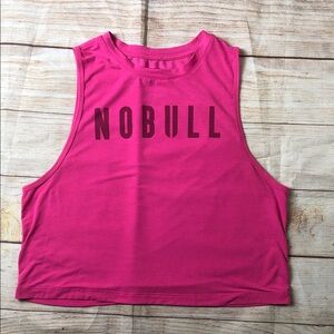 NOBULL Women's Vibrant Pink Tank Top